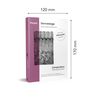 Pocketversie Compendium Geneeskunde Dermatologie, Verzenden, Zo goed als nieuw