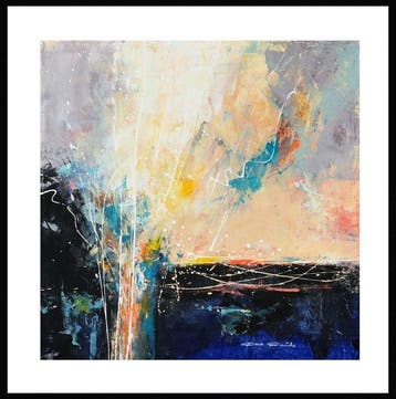 Dam Domido - Éclair - 100 x 100 cm