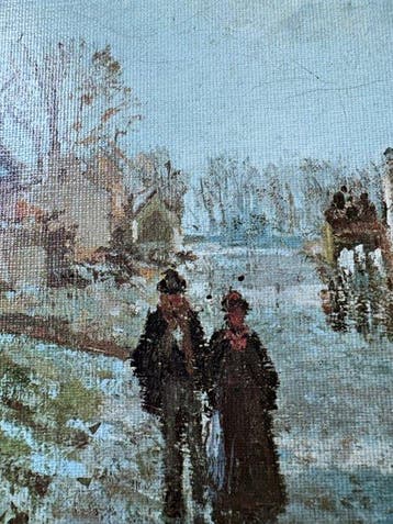 Camille Pissaro (1830-1903) - La route de Louveciennes