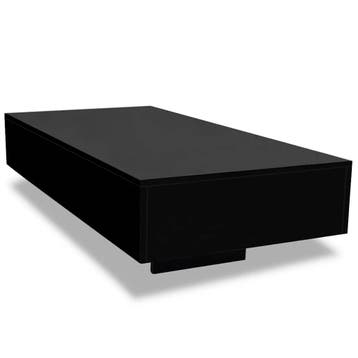 Salontafel MDF zwart | Tweede kansje | OP = OP voor deze..., Huis en Inrichting, Tafels | Salontafels, Overige materialen, 100 tot 150 cm
