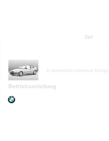 1995 BMW 3 SERIE COMPACT INSTRUCTIEBOEKJE DUITS