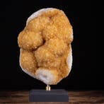 Exclusieve Citrienkwarts - Botroidale Druzy - Zeldzaam, Verzamelen