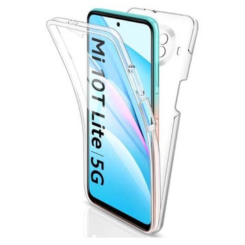 Xiaomi Mi 10T Lite Full Body 360° Hoesje - Transparant TPU, Verzenden