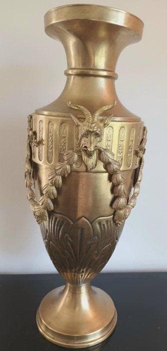 Vaas - Verguld messing, Verguld brons, Antiquités & Art