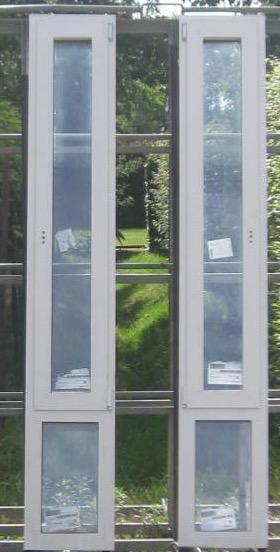 aluminium raam , chassis , venster , kozijn 38 x 232 creme, Ophalen of Verzenden, Raamkozijn