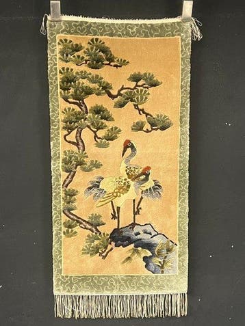 Chinaanse zijde - Vloerkleed - 95 cm - 46 cm