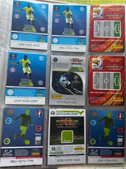 2016, 2010, 2014/15, 2012/13, 2020 Panini UEFA Champions, Verzamelen, Stickers