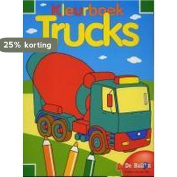 Kleurboek Trucks 9789037443936, Verzenden