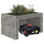 vidaXL Grasmaaieroverkapping met plantenbak 110x80x60cm, Verzenden