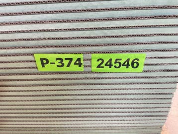 Veiling - 30x Equitone gevelplaat Linea TE50 2500x1220x10mm, Nieuw