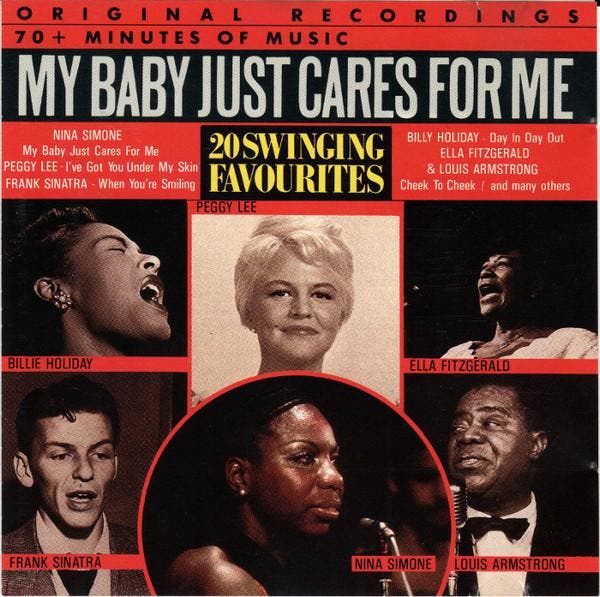 Various - My Baby Just Cares For Me / 20 Swinging Favourites, Cd's en Dvd's, Cd's | Pop, Gebruikt, Verzenden