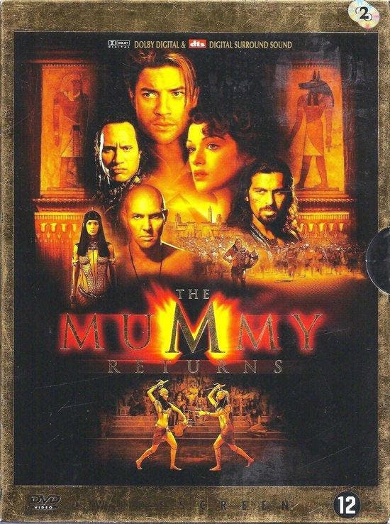 The mummy returns 2001 (dvd tweedehands film), CD & DVD, DVD | Action, Enlèvement ou Envoi