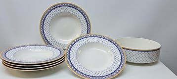 Villeroy & Boch - Bord (7) - Perpignan - Vitroporzellan -, Antiek en Kunst