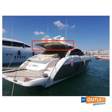 Bieden: Sessa Marine C48 aft sun cover canvas beige - 04808, Watersport en Boten, Ophalen of Verzenden, Nieuw