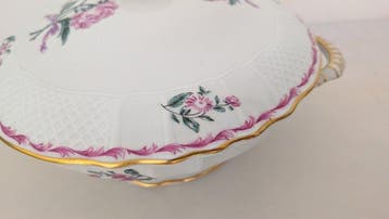 Bernardaud & Co. Limoges - Soupière - Porcelaine - Les Deux, Antiek en Kunst