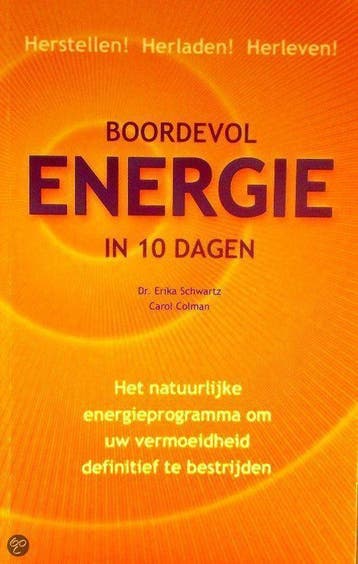 Boordevol energie in 10 dagen. Het natuurlijke, Verzenden, Gelezen, Schwartz