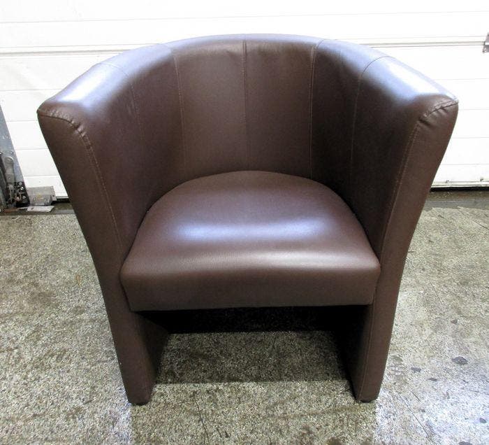 Fauteuil, Stoel, Bank, 70cm, bruin, Articles professionnels, Aménagement de Bureau & Magasin | Mobilier de bureau & Aménagement