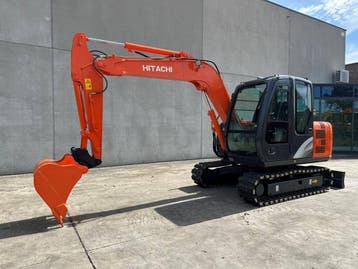 Veiling: Rupsgraafmachine Hitachi ZX60-5G Diesel 2013, Articles professionnels, Machines & Construction | Grues & Excavatrices