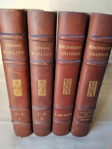 Rudyard Kipling; Erckmann-Chatrian - Kim; Lami Fritz;