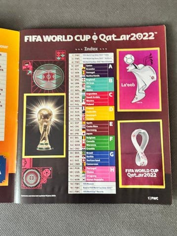 Panini World Cup Qatar 2022 - Update set + Album complet -