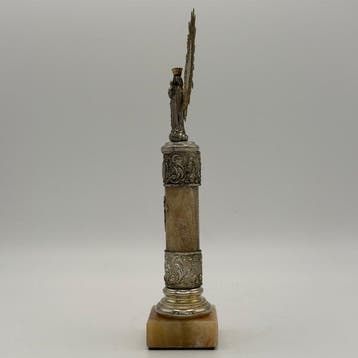 Plata de Ley - Manifattura spagnola - Sculpture, Madonna del, Antiek en Kunst