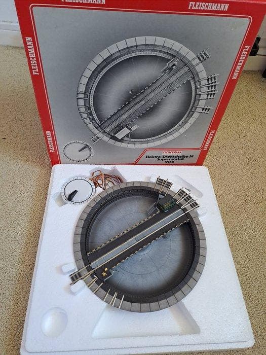 Fleischmann N - 9152 - Voie ferrée pour trains miniatures, Hobby en Vrije tijd, Modeltreinen | N-Spoor