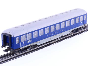 Schaal H0 Fleischmann 1509 DB Touropa slaaprijtuig #1429, Hobby en Vrije tijd, Modeltreinen | H0, Gebruikt, Fleischmann, Overige typen