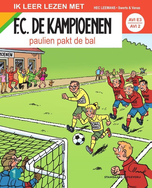 Paulien pakt de bal / AVI 2 / F.C. De Kampioenen Hec Leemans, Livres, Livres pour enfants | Jeunesse | Moins de 10 ans, Envoi