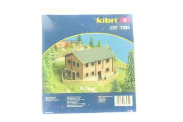 Kibri 7535 bouwpakket voor spoor N Huis Edelweiss, Overige merken, Gelijkstroom, Verzenden, Overige typen