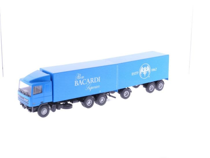 Schaal 1:50 Lion Car No86 Daf 95 Bacardi #4133, Hobby & Loisirs créatifs, Voitures miniatures | 1:50, Enlèvement ou Envoi