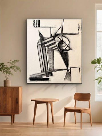 Silvin Bronkart (1915-1967) - Composition abstraite à la