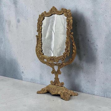 Tafelspiegel- Napoleón III - Brons - Reliëf van de Leeuwen