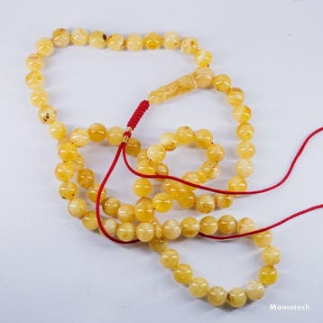 Amber - Barnsteen - 10.5 mm - 10 cm