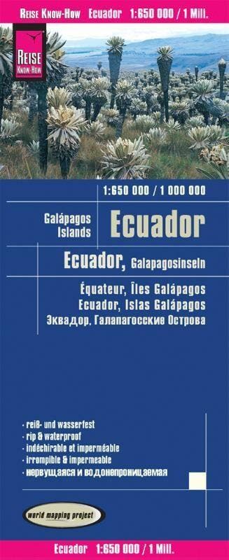 Reise Know-How Landkarte Ecuador, Galápagos (1:650.000 /, Verzenden, Michael Müller