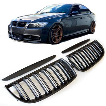 Sportieve Grille geschikt voor BMW 3-Serie E90 en E91 tot 08, Verzenden, Nieuw