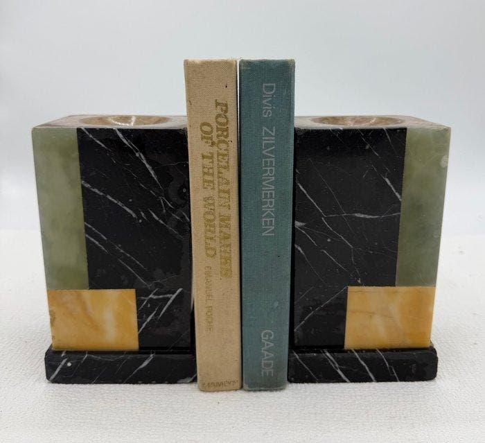 Serre-livres (2) - Marbre, Antiquités & Art, Art | Objets design