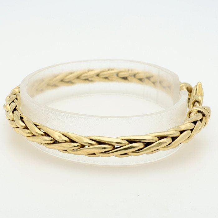 Bracelet - 18 carats Or jaune, Handtassen en Accessoires, Antieke sieraden