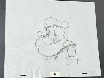 King Features - Originele animatietekening van Popeye -