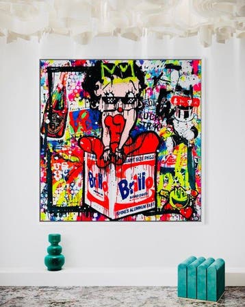 Mikko - Betty Boop On Brillo Box Surprise - XXL (NO