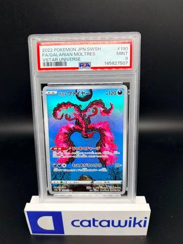 Pokémon - 1 Graded card - Galarian Moltres 190/172 VSTAR