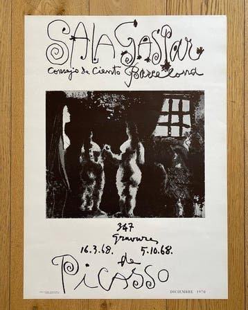 Pablo Picasso - Sala Gaspar - Jaren 1970