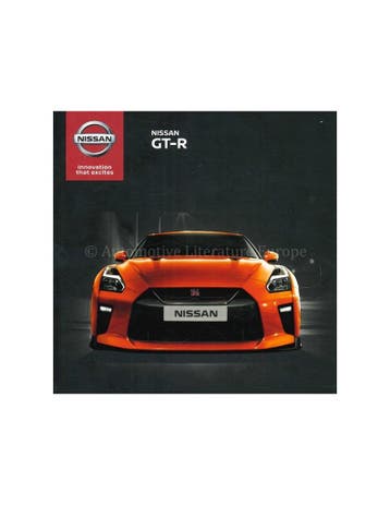 2016 NISSAN GTR BROCHURE ENGELS