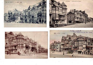 België - partij van 168 verzamelkaarten van De Panne;