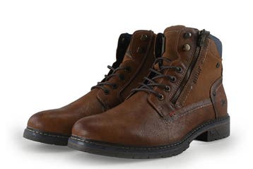 Mustang Veterschoenen in maat 45 Cognac, Overige kleuren, Verzenden, Veterschoenen, Mustang