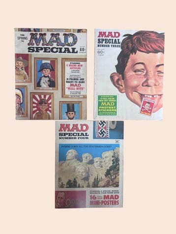 MAD Super Specials/Special #2–6 – early 1970s run – #6, Livres