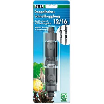 JBL dubbele kraan+snelkoppeling, Verzenden, Nieuw