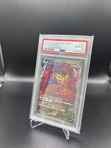 Pokémon - 1 Graded card - Zamazenta #232 Full art - PSA 10 -