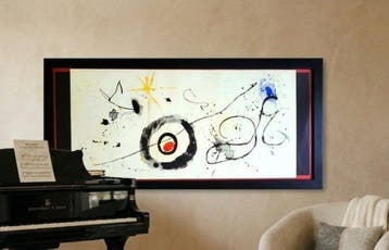 Joan Miro (1893-1983) - Lithographie triple page originale -