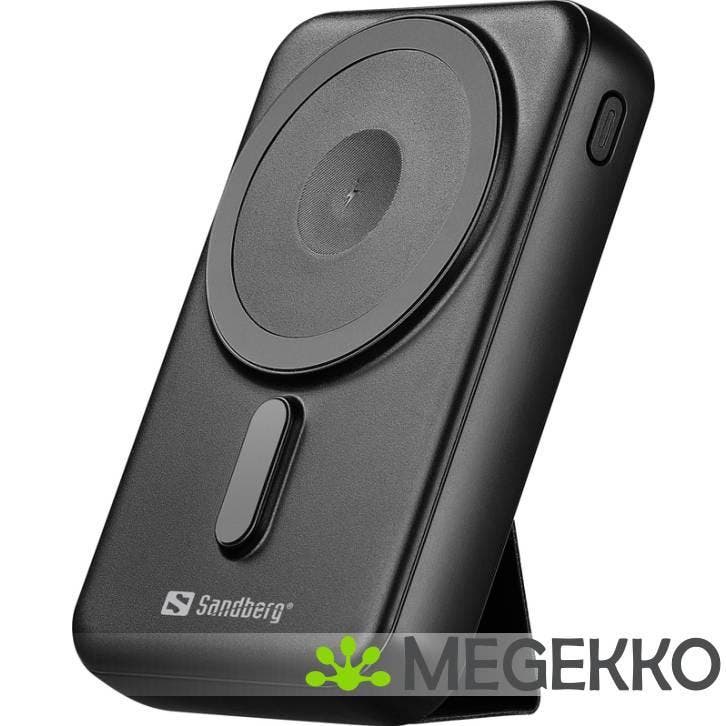 Sandberg Mag Wireless Powerbank 10000 10000 mAh Draadloos, Telecommunicatie, Powerbanks, Nieuw, Verzenden
