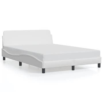 Wit bedframe 120x200 | Retour deal | Nu -46% goedkoper, Verzenden